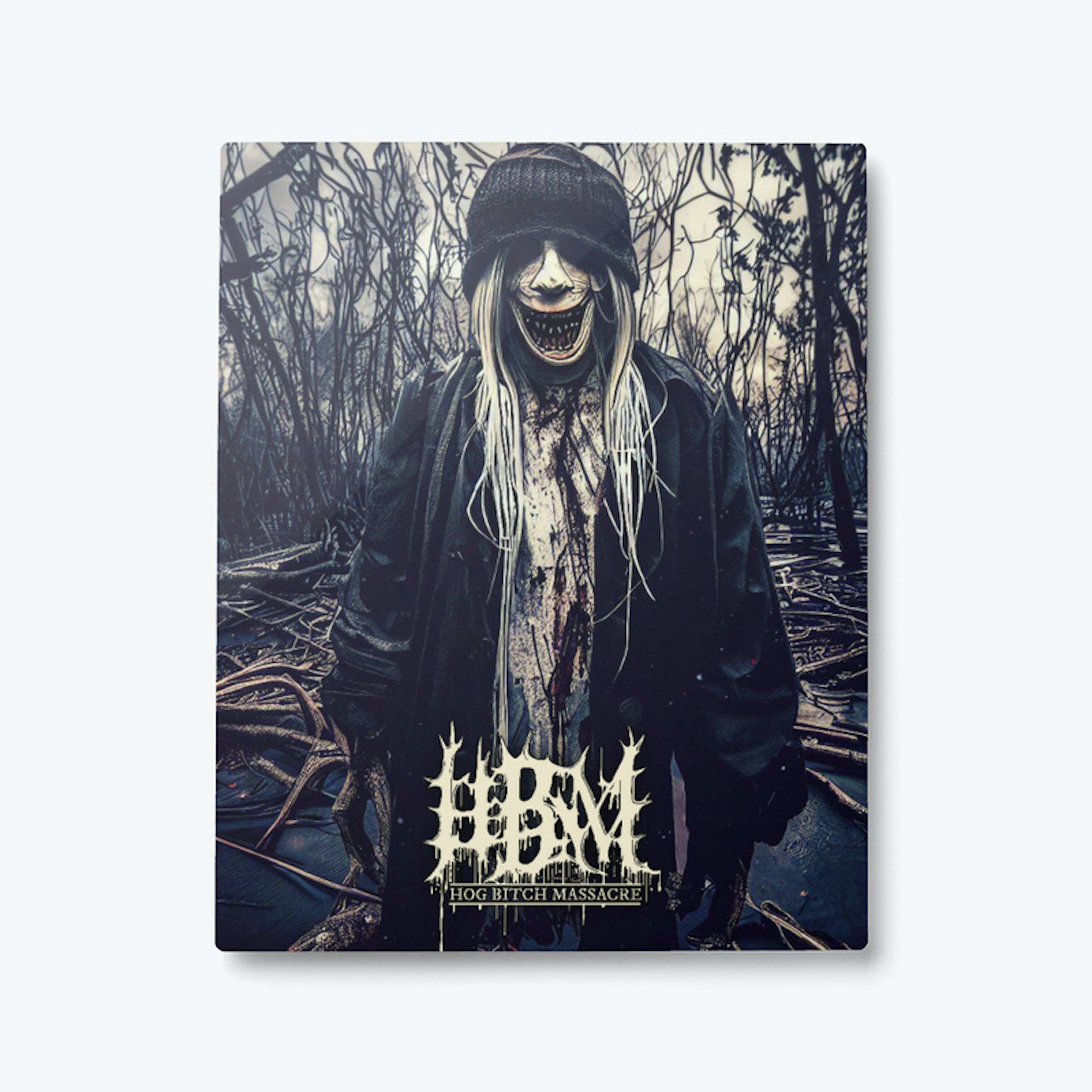 HBM - Many Faces No. 1 Metal Art Print