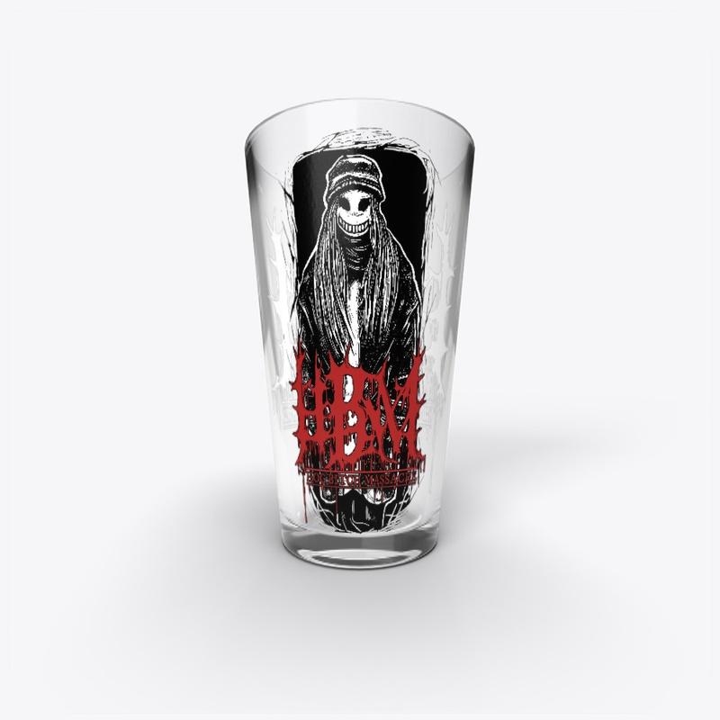 HBM - Happy Slaughterman Pint Glass